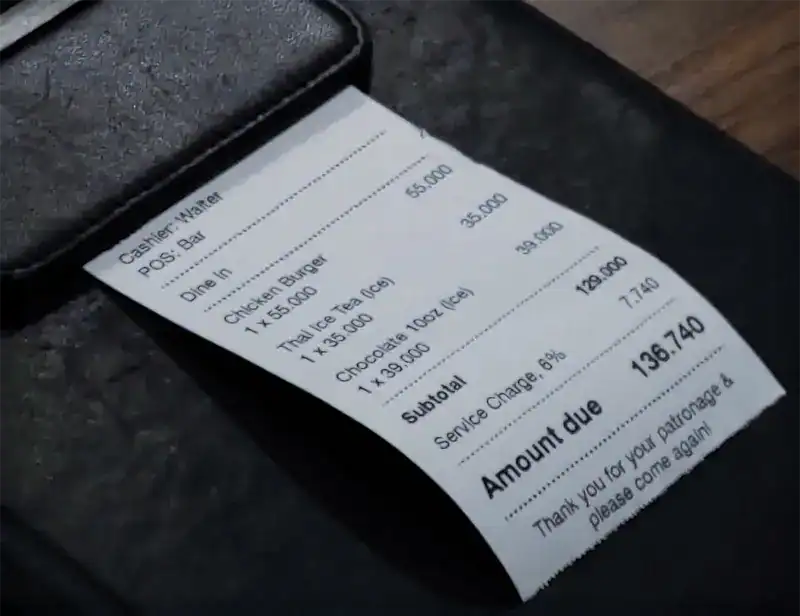 Mozrest - Point Of Sales Connectivity - Receipt Storage